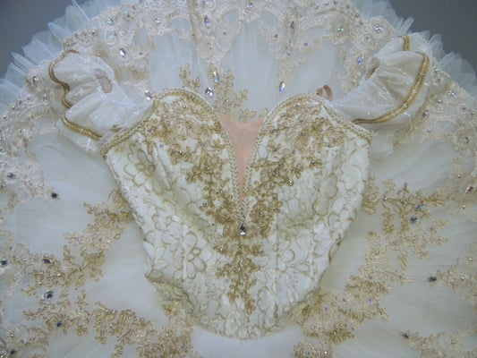 Layla Golden Cream or Pink Professional Pancake Tutu