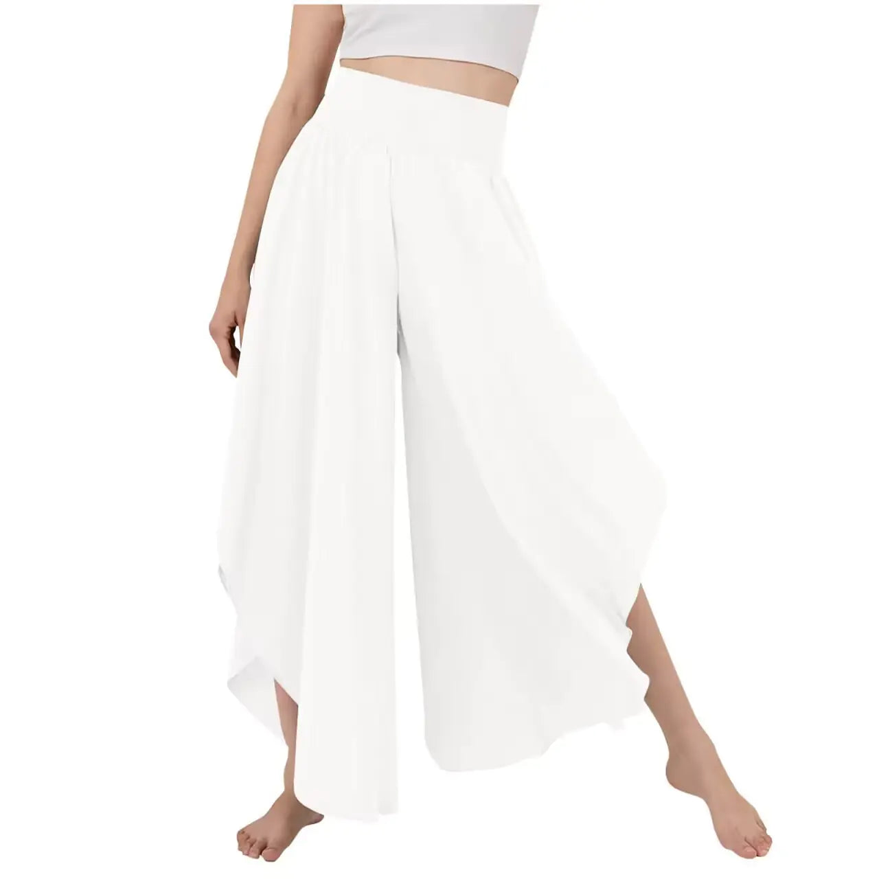 High-Waist Wide-Leg Dance Class Pants