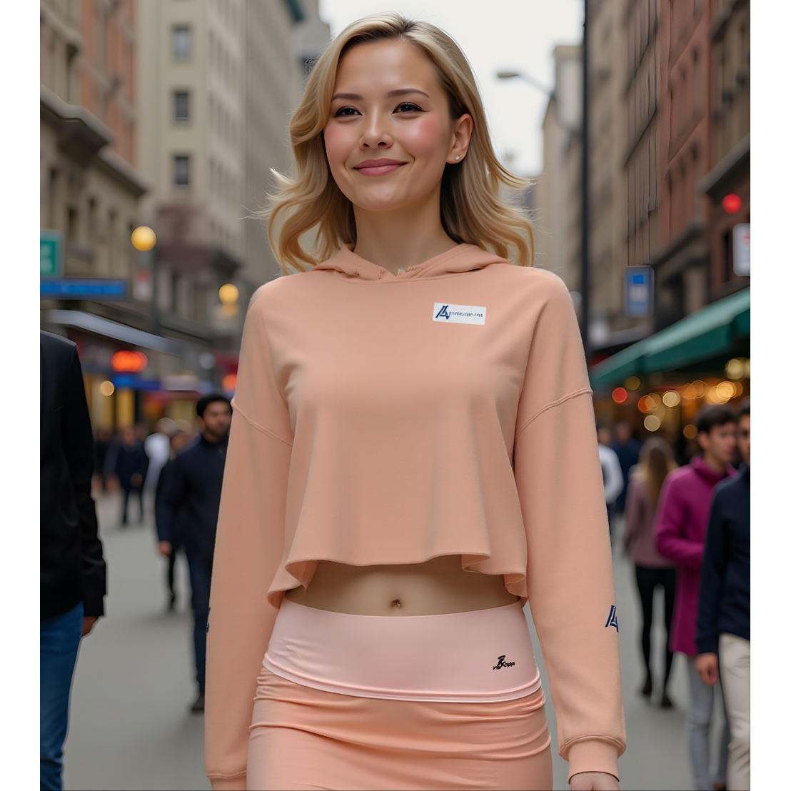 Rise & Shine Cropped Hoodie