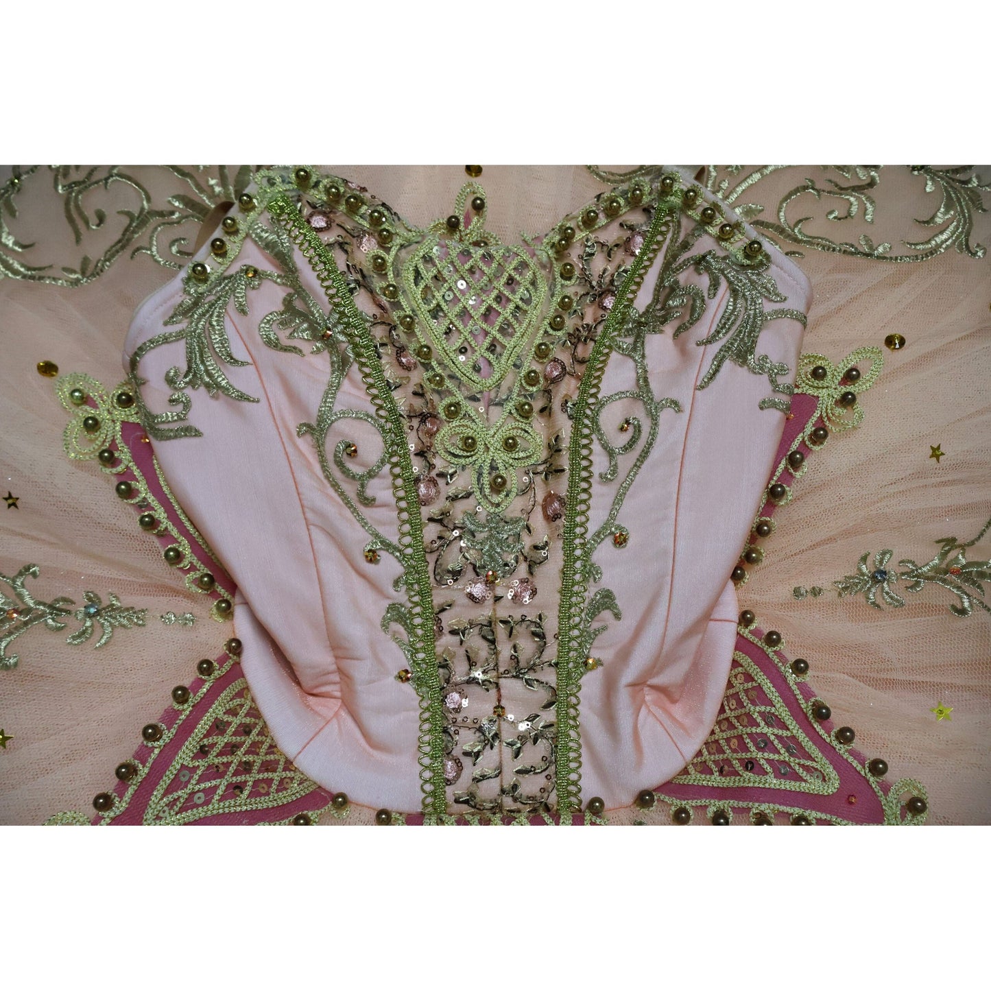 Golden Sugar Plum Fairy Pancake Tutu (Gold, Pink or Plum )