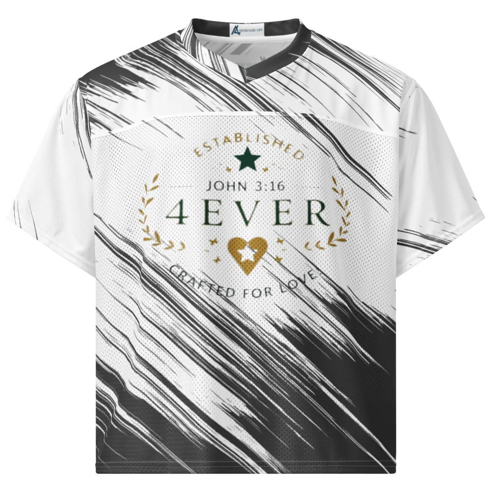4 EVER Boxy Football Jersey