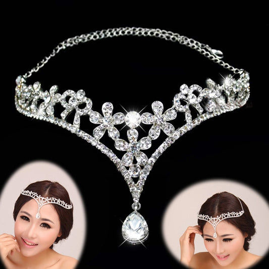 Juliette Crystal Head Jewelry Headpiece Ballet Tiara