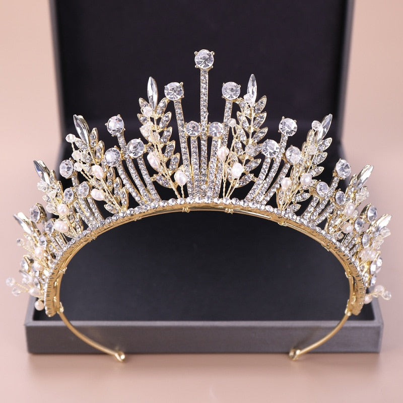 Luxury Pearl Sparkling Headpiece