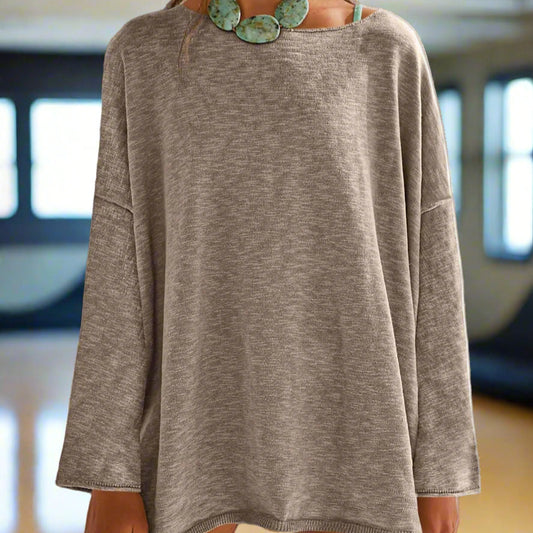 Studio Long Sleeve Oversized Top
