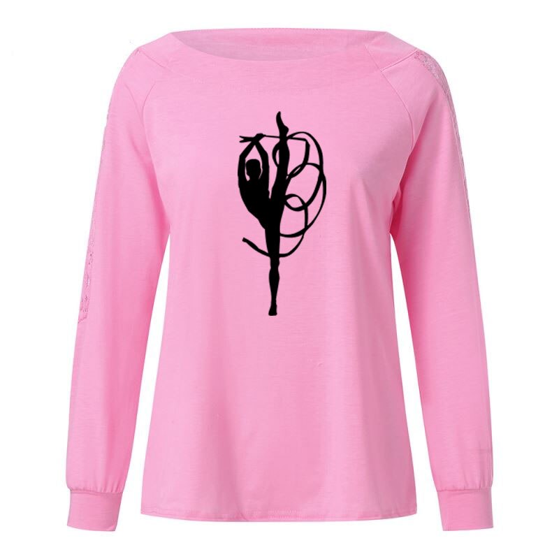 Long Sleeve Ballet Fashion Shirt