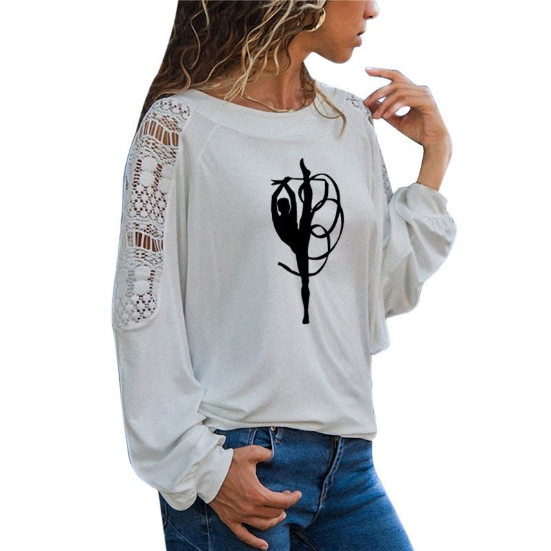 Long Sleeve Ballet Fashion Shirt