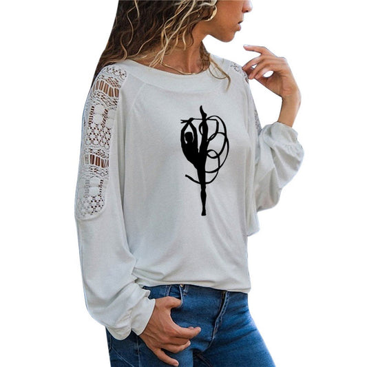 Long Sleeve Ballet Fashion Shirt
