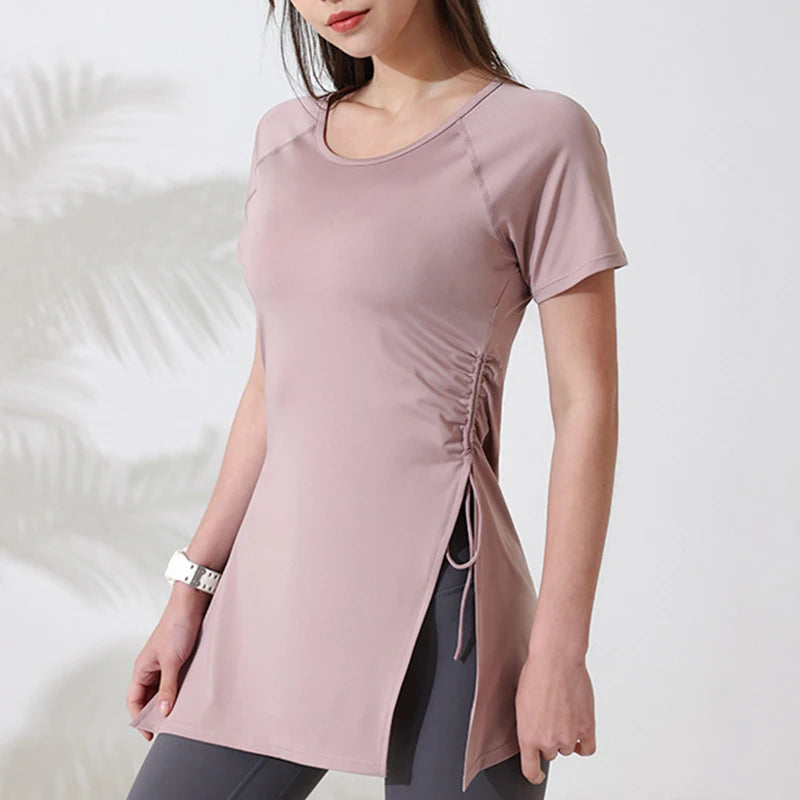 Workout Long Style Yoga Top Cover Up