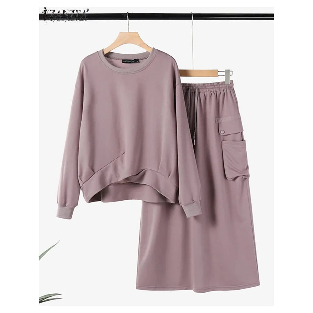 Easy Day Sweatshirt And Dress Set