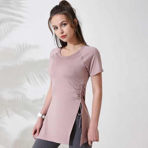 Workout Long Style Yoga Top Cover Up