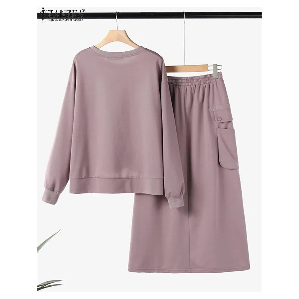 Easy Day Sweatshirt And Dress Set