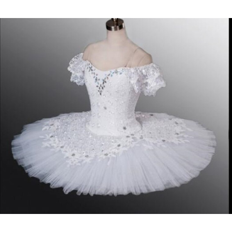 Professional Wedding Day White Tutu With Sleeves