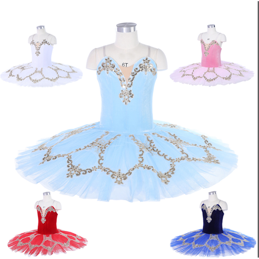 Stretchy Simple Velvet Pancake Tutu - Choose Color!