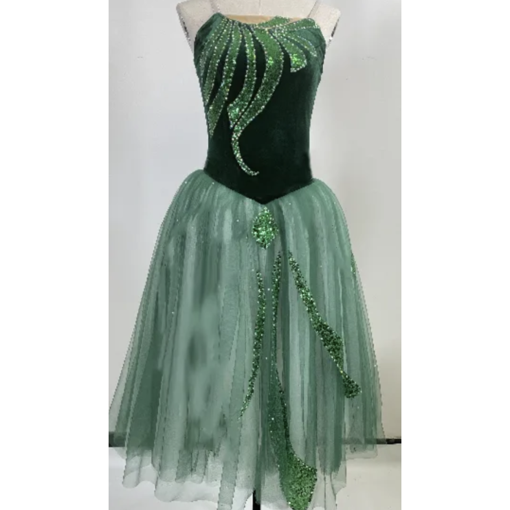 The Tree Garden Flower Adorable Ballet Tutu Dress