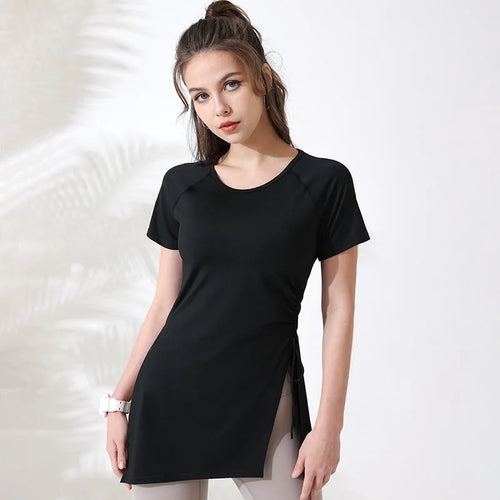 Workout Long Style Yoga Top Cover Up