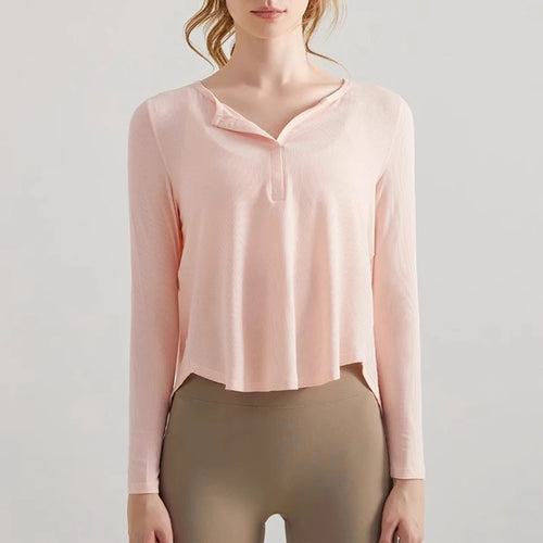 Loose Sports Breathable Fitness Long Sleeve Shirt