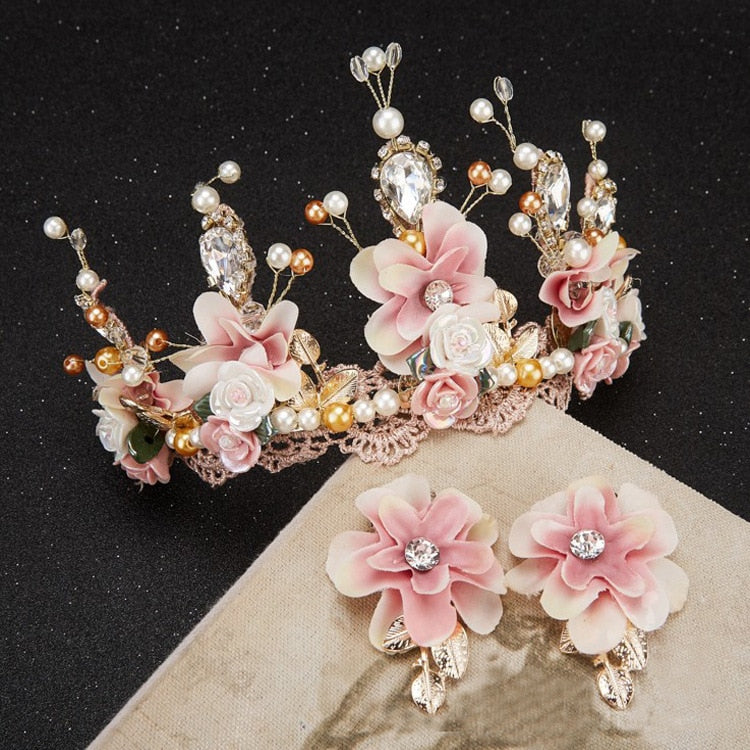 Garden Fairy Floral Crown Ballet Headpiece