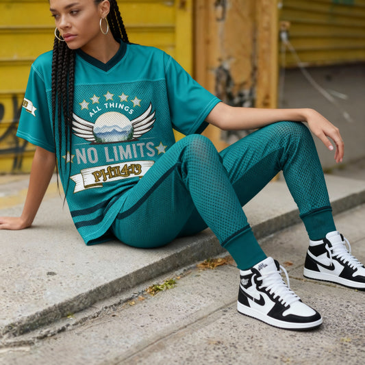 No Limits Boxy Football Jersey