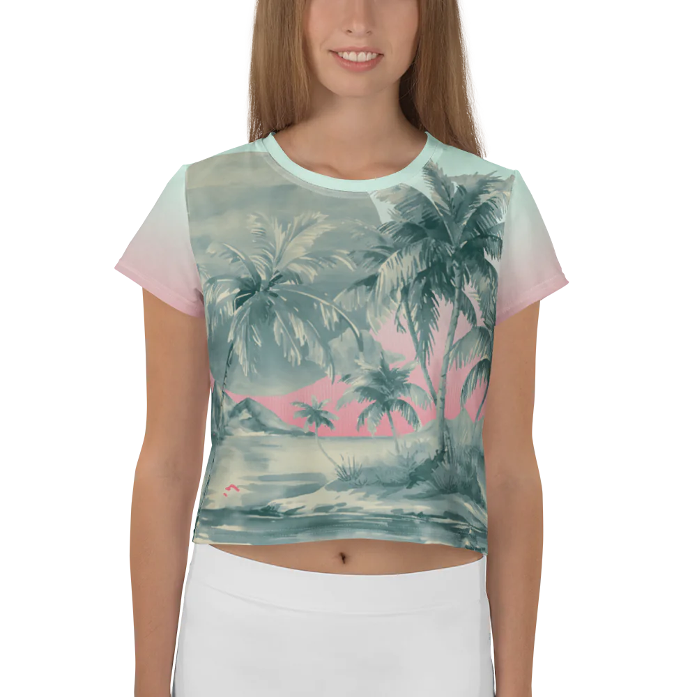 Bahama Nights Crop Tee
