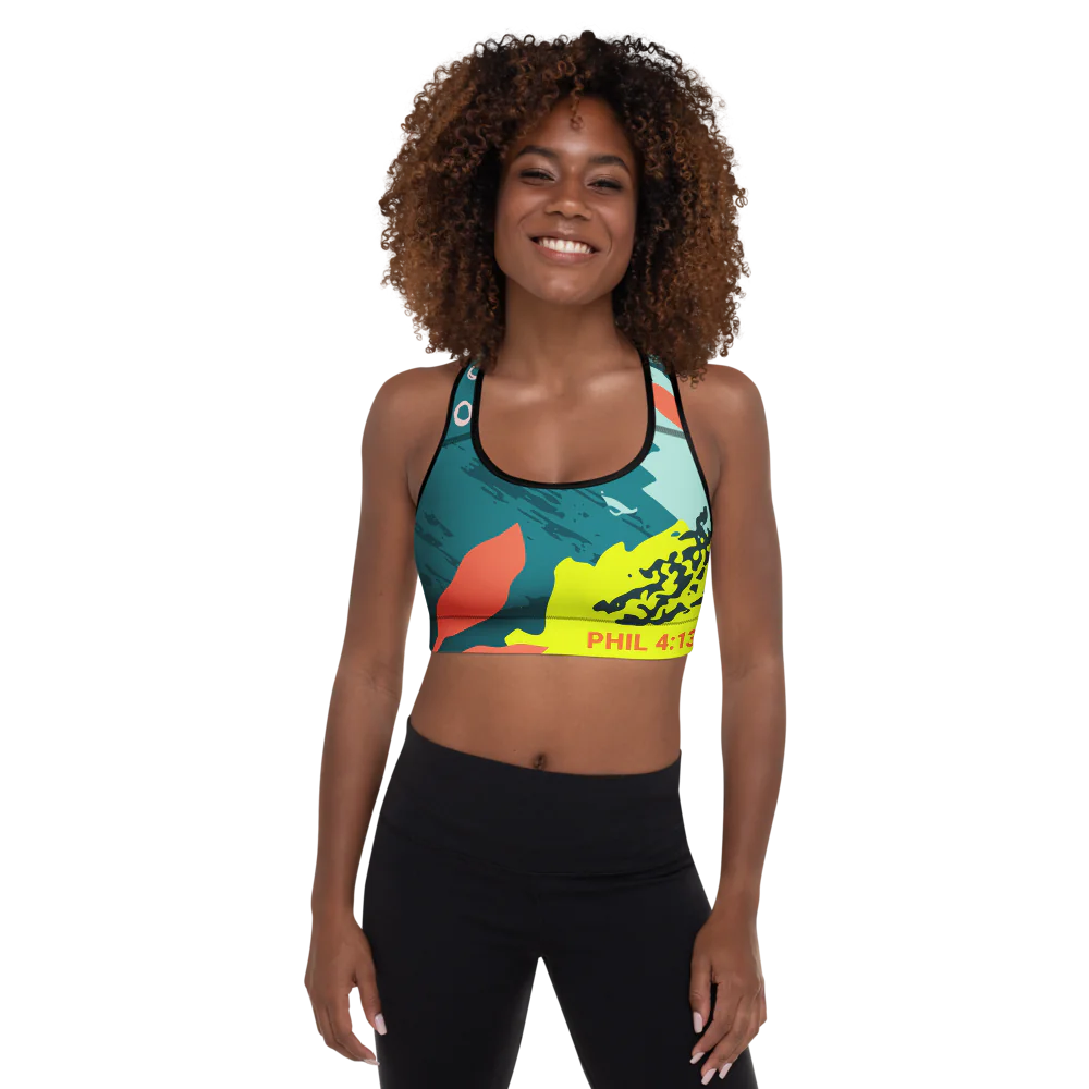 No Limits Padded Sports Bra