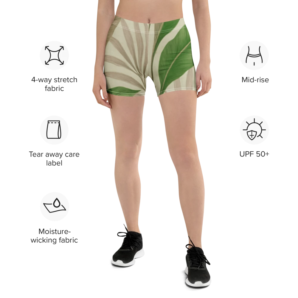Bahama Nights Woodland Print Shorts