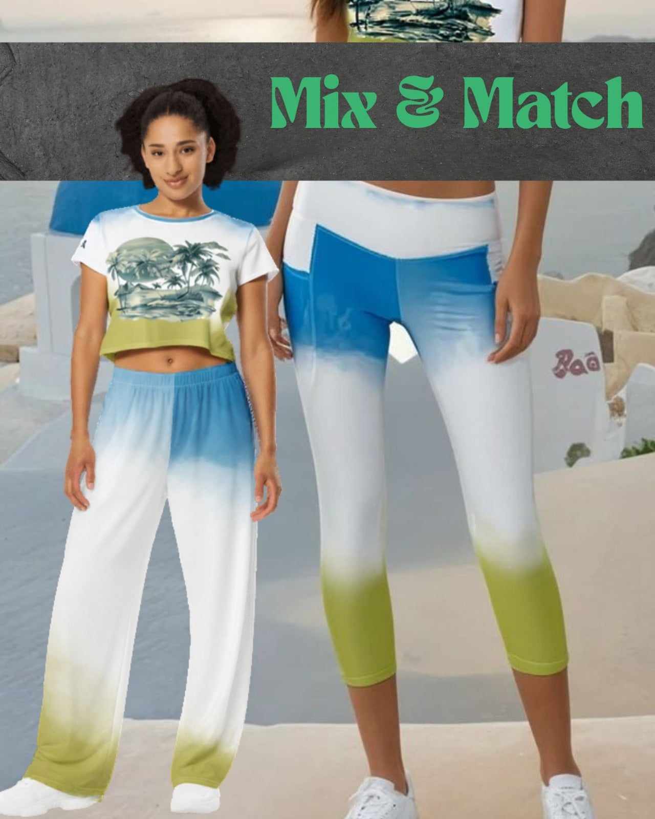 Tropicana Ocean Leggings