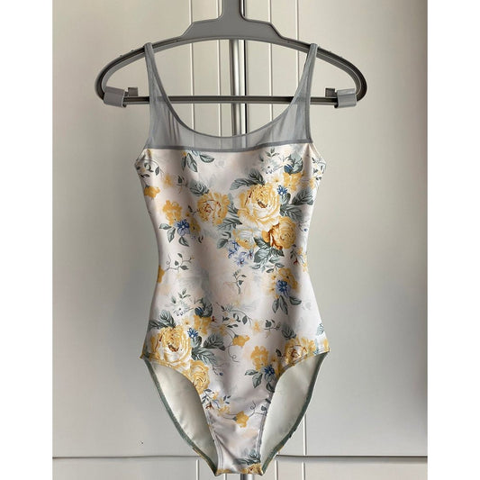 Organic Feel Flower Ballet Leotardi