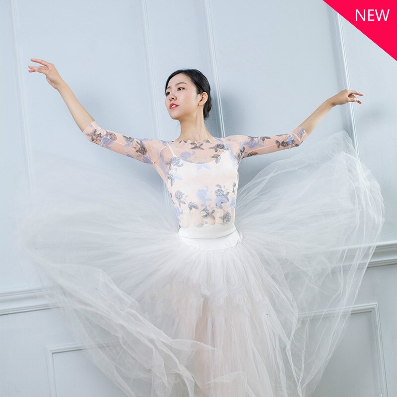 Ballet See-through Sheer Mesh Top – Arabesque Life