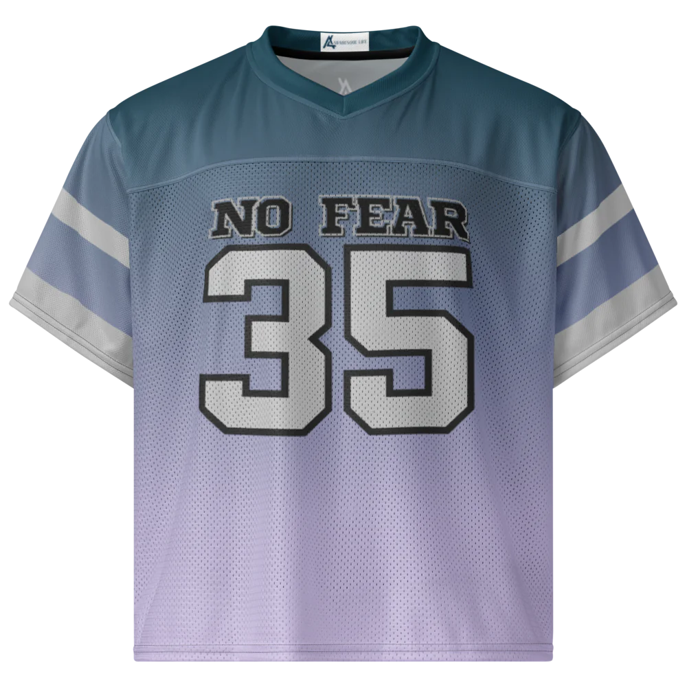 No Fear Boxy Football Jersey