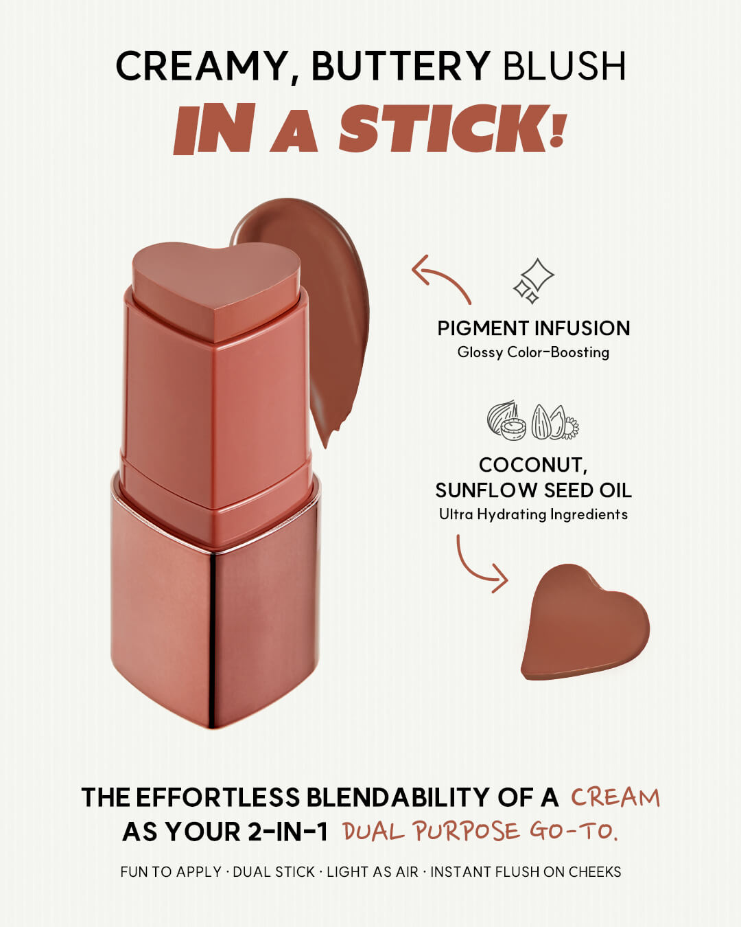 In My Heart Stick Blush