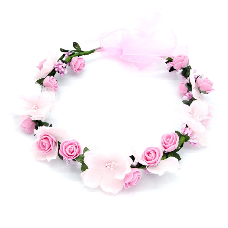 Flower Crown Peasant Ballet Tiara