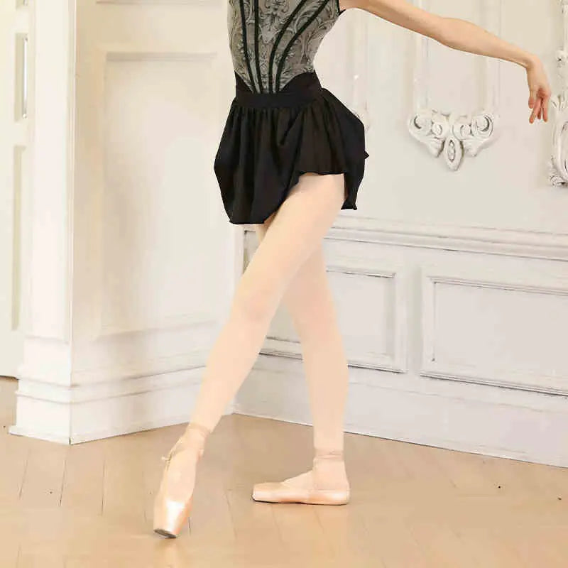 Mesh Floral Ballet Boning Leotard