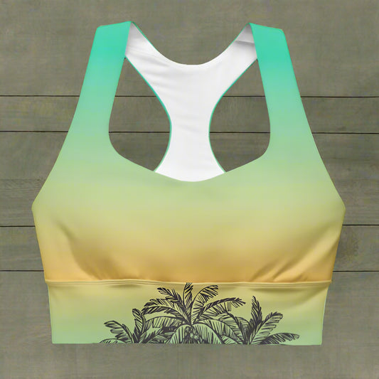 Tropicana Longline Sports Bra