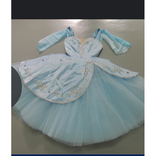 Light Blue Lovely Romantic Professional Ballet Dress - Choose Color