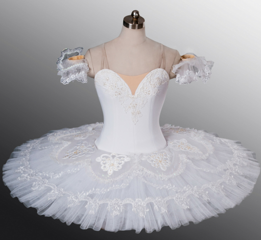White Wedding Pancake Tutu