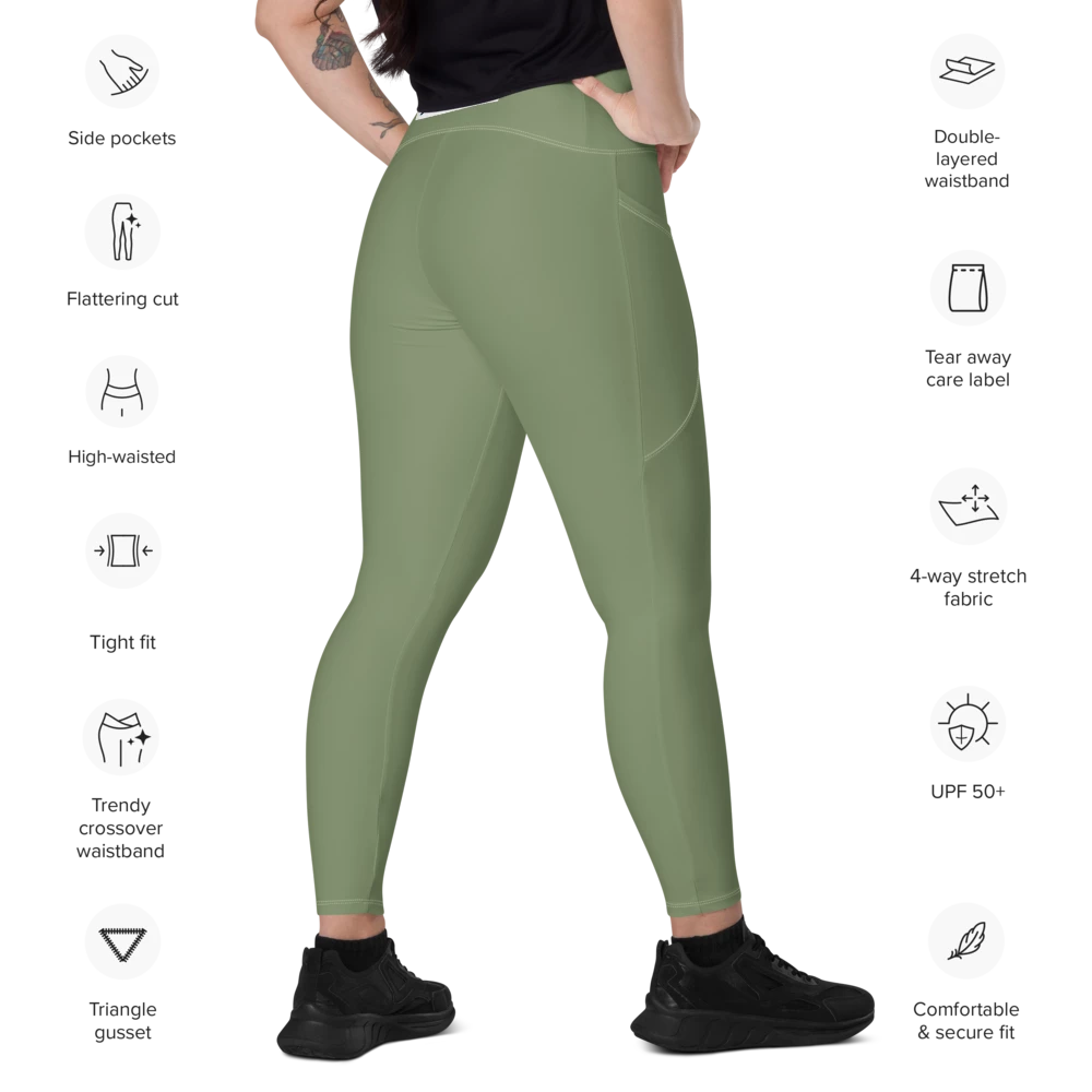 C.O.G Crossover Leggings with Pockets