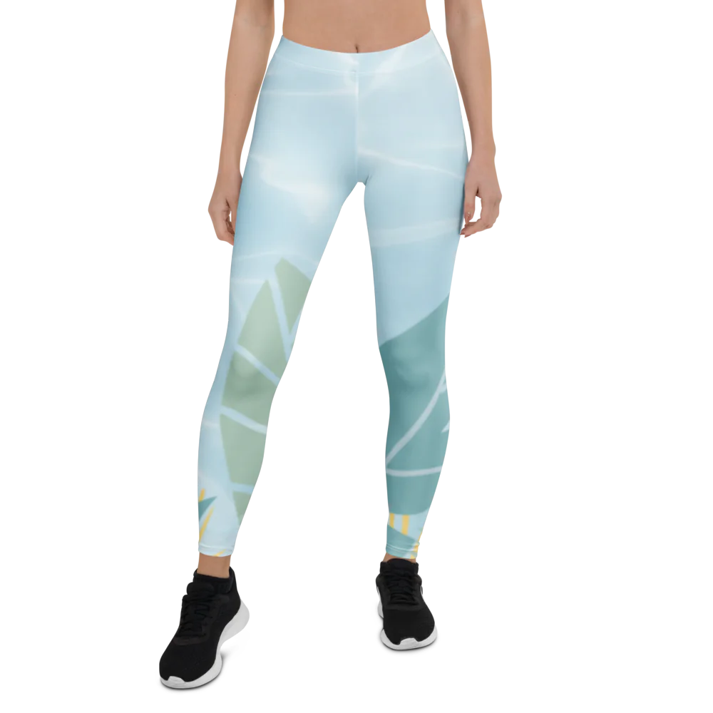 Bahama Nights Water Print Leggings