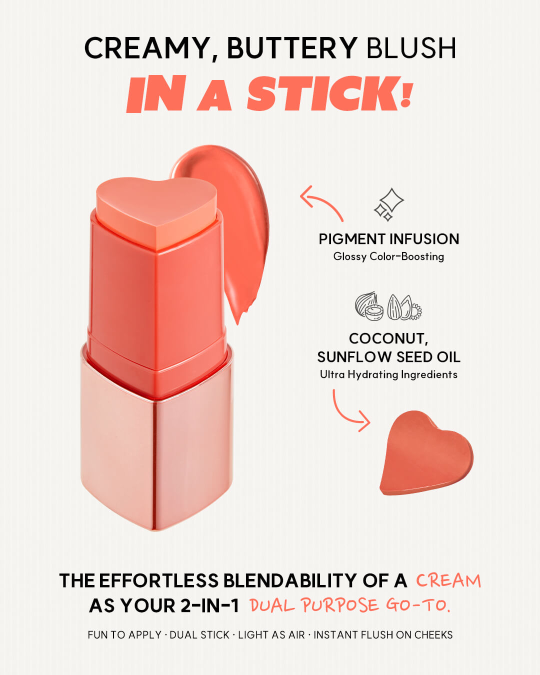 In My Heart Stick Blush