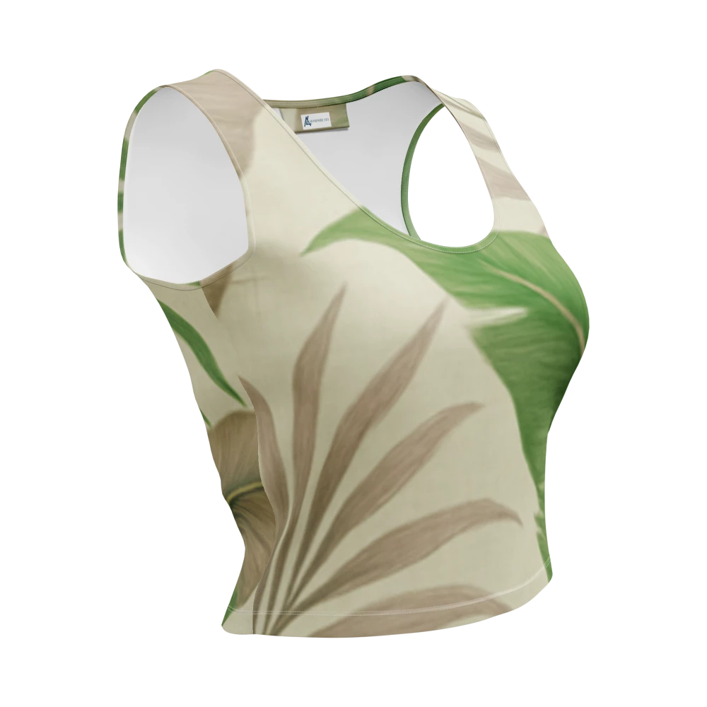 Bahama Nights Woodland Crop Top
