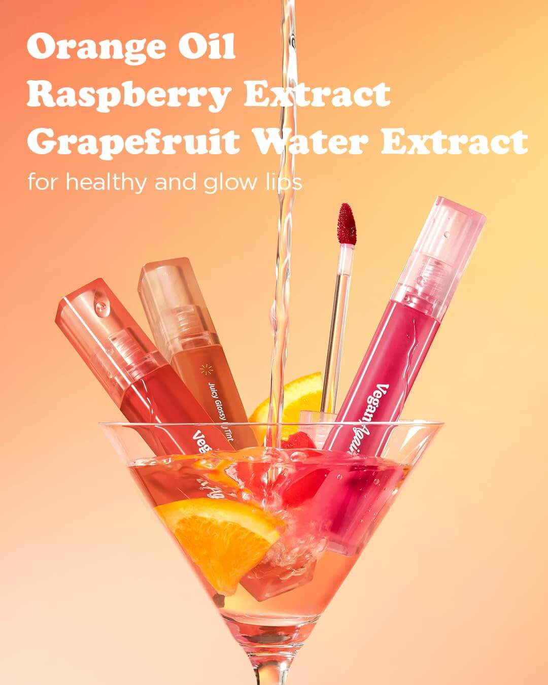 Vegan Again Juicy Glossy Lip Tint Balm