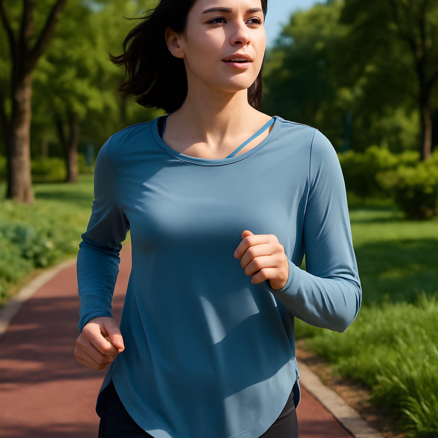 Sports Top Loose Running Blouse