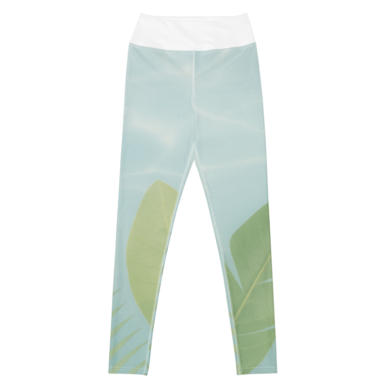 Bahama Nights Water Yoga Leggings
