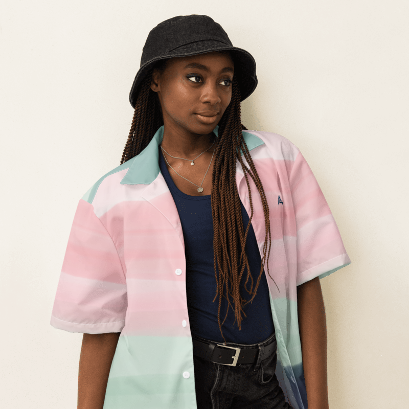 Tropicana Ocean UV- Protection Button Shirt