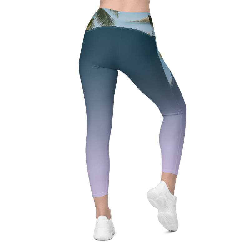 C.O.G Recycled Crossover Leggings with Pockets