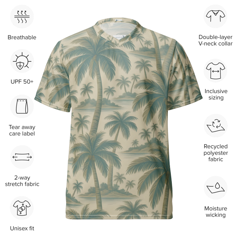 Bahama Nights Light Unisex Sports Jersey