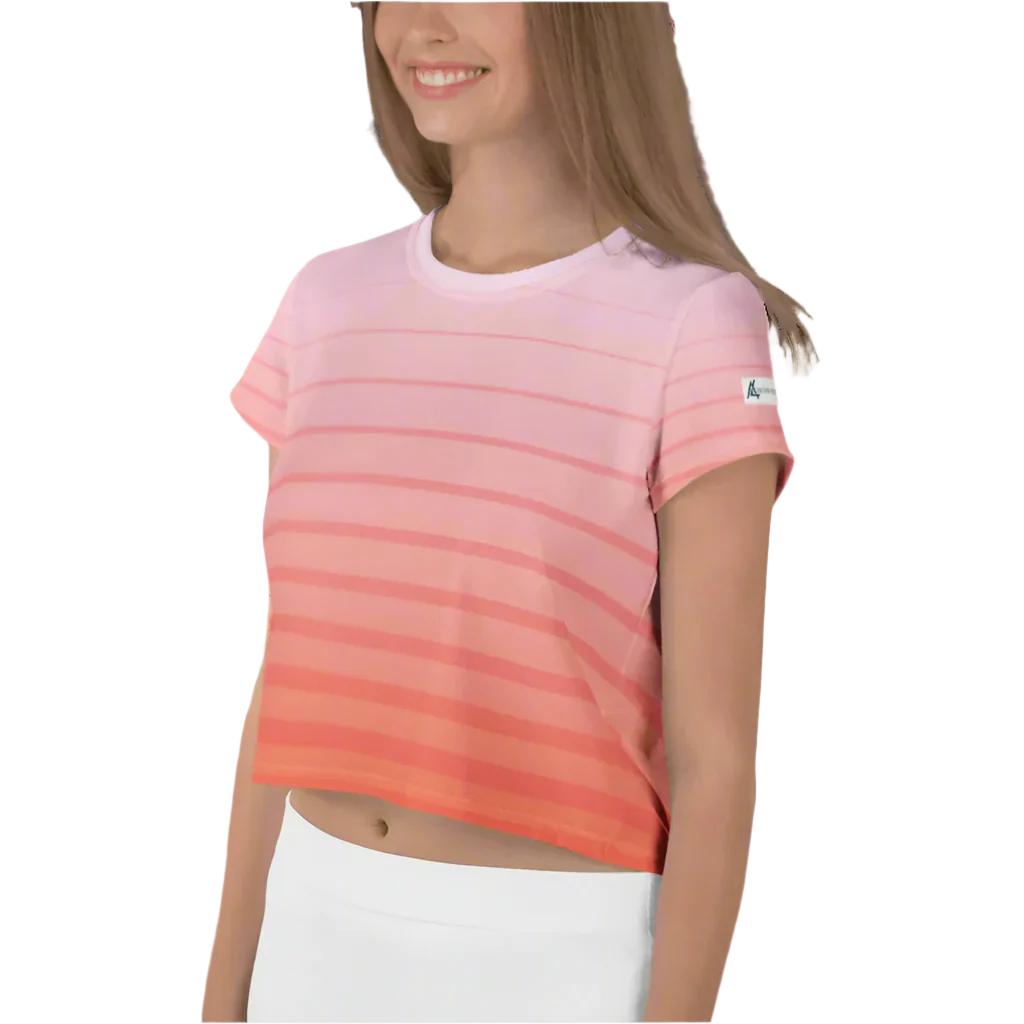 Rise & Shine Crop Tee