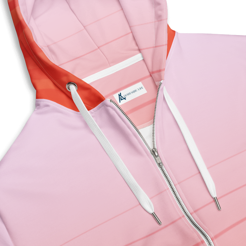 Rise & Shine Recycled Unisex Zip Hoodie