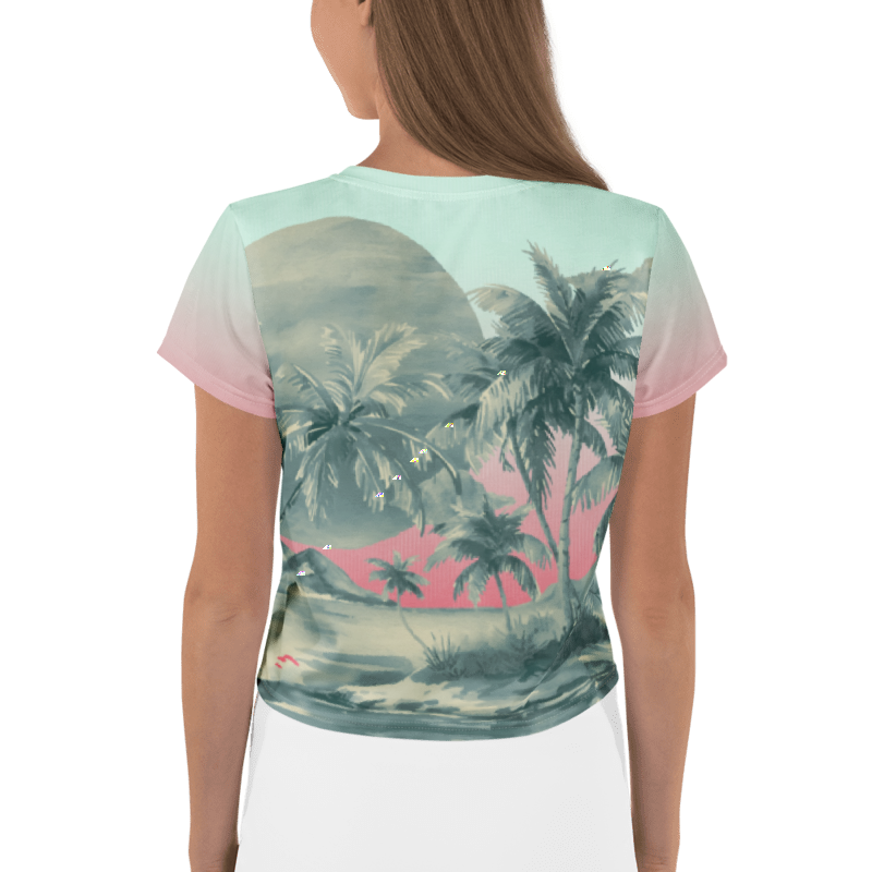 Bahama Nights Crop Tee