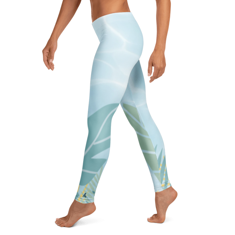 Bahama Nights Water Print Leggings