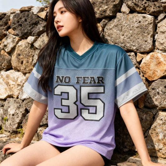 No Fear Boxy Football Jersey